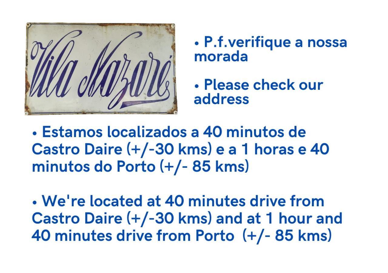 Vila Nazare Bed & Breakfast Castro Daire Dış mekan fotoğraf